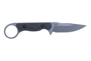 The Jank Shank S features textured grip scales and a grip ring.